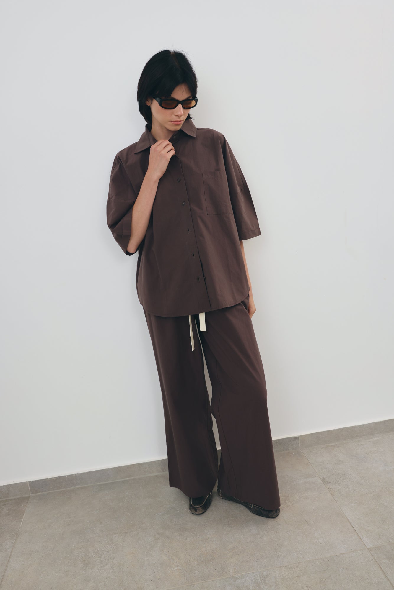 Boxy Button Shirt