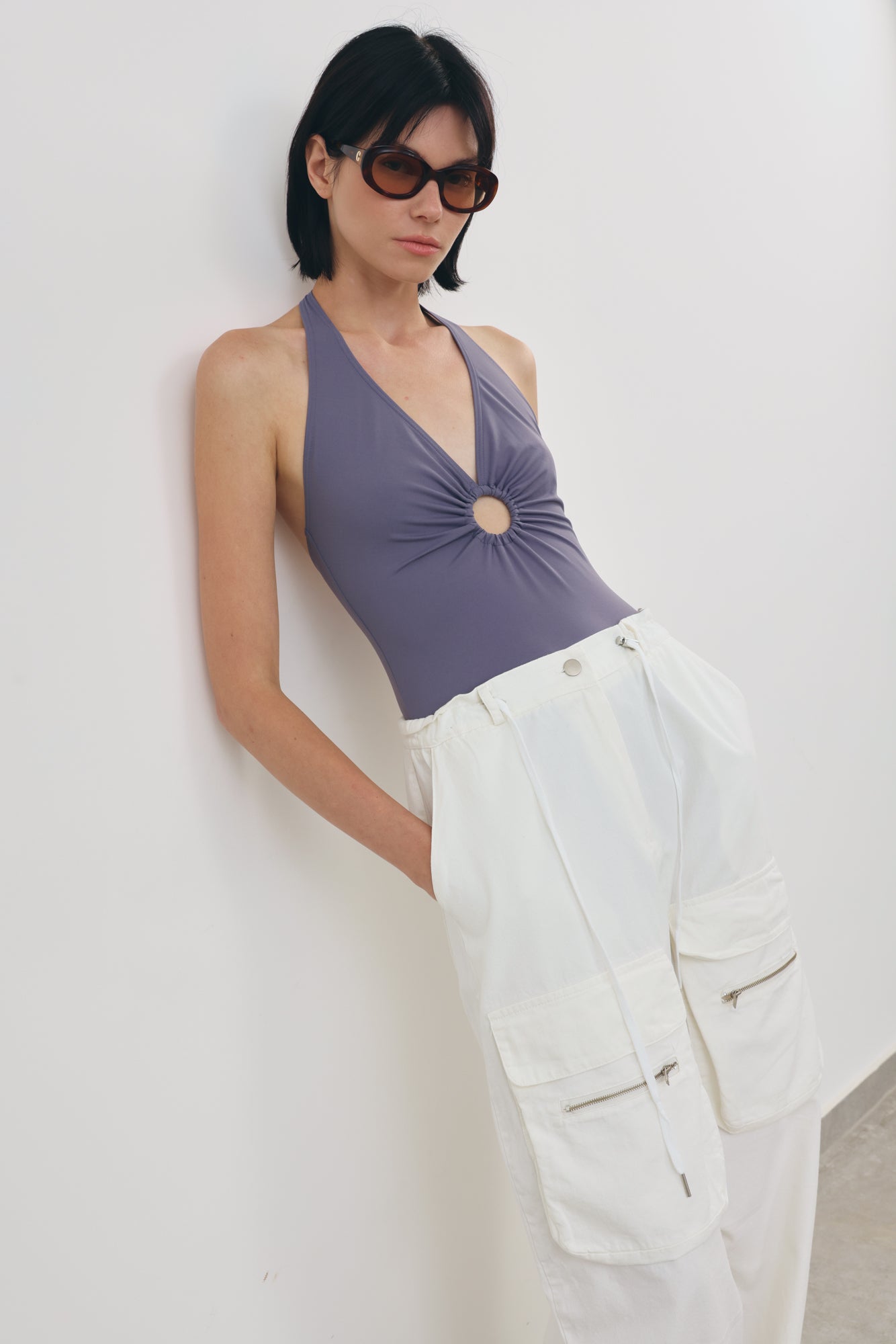 Bodysuit with Ring Detail