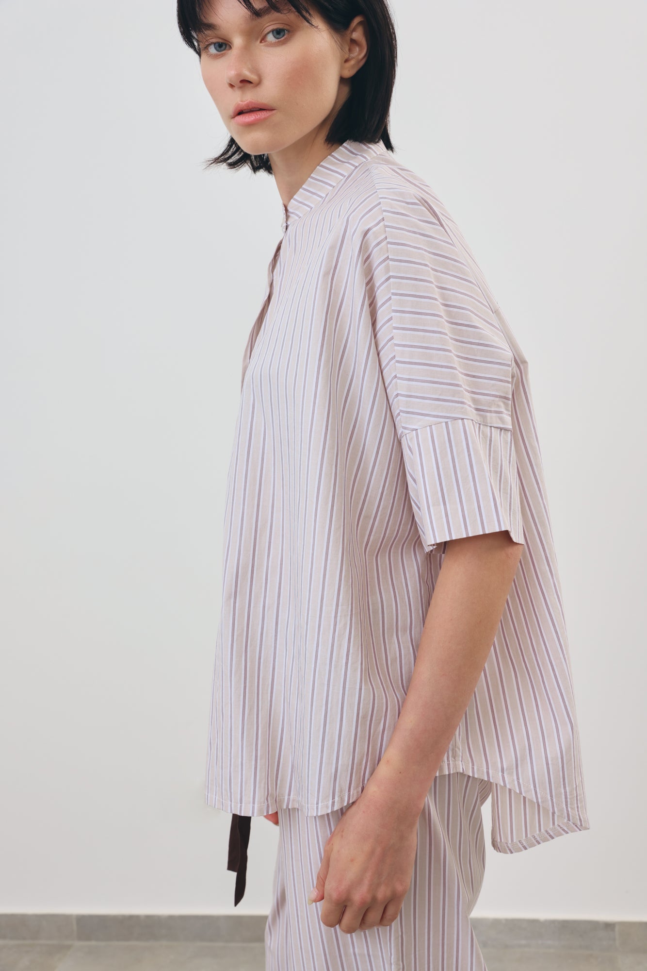 Soft Oversize Stripe shirt