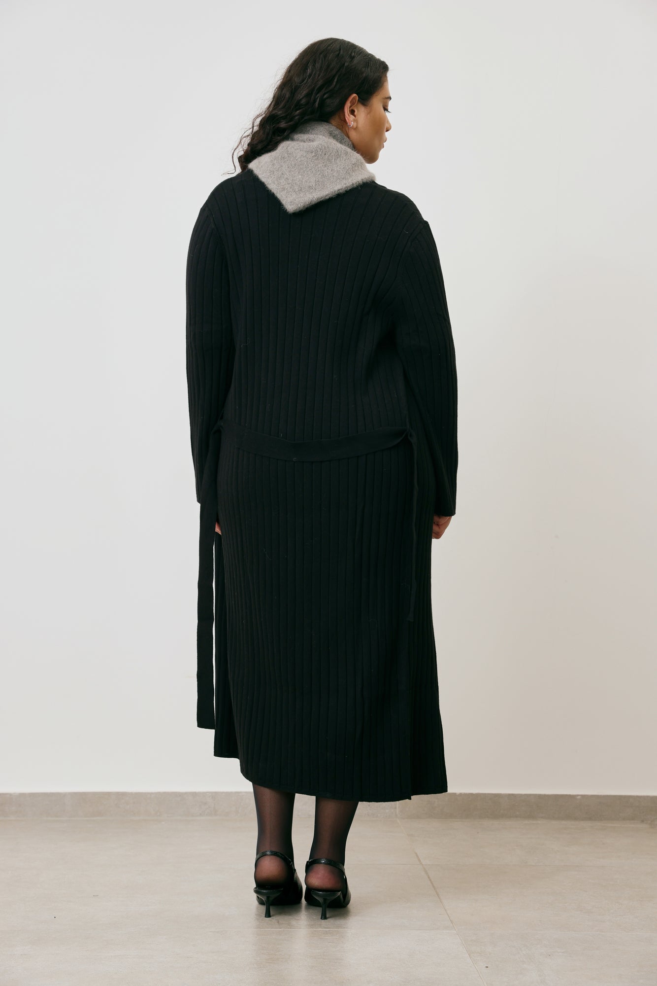 Ribbed Knit Cardigan