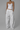 Nylon white Drawstring Wide Trousers