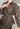 Wool brown Shirt with Side Tie